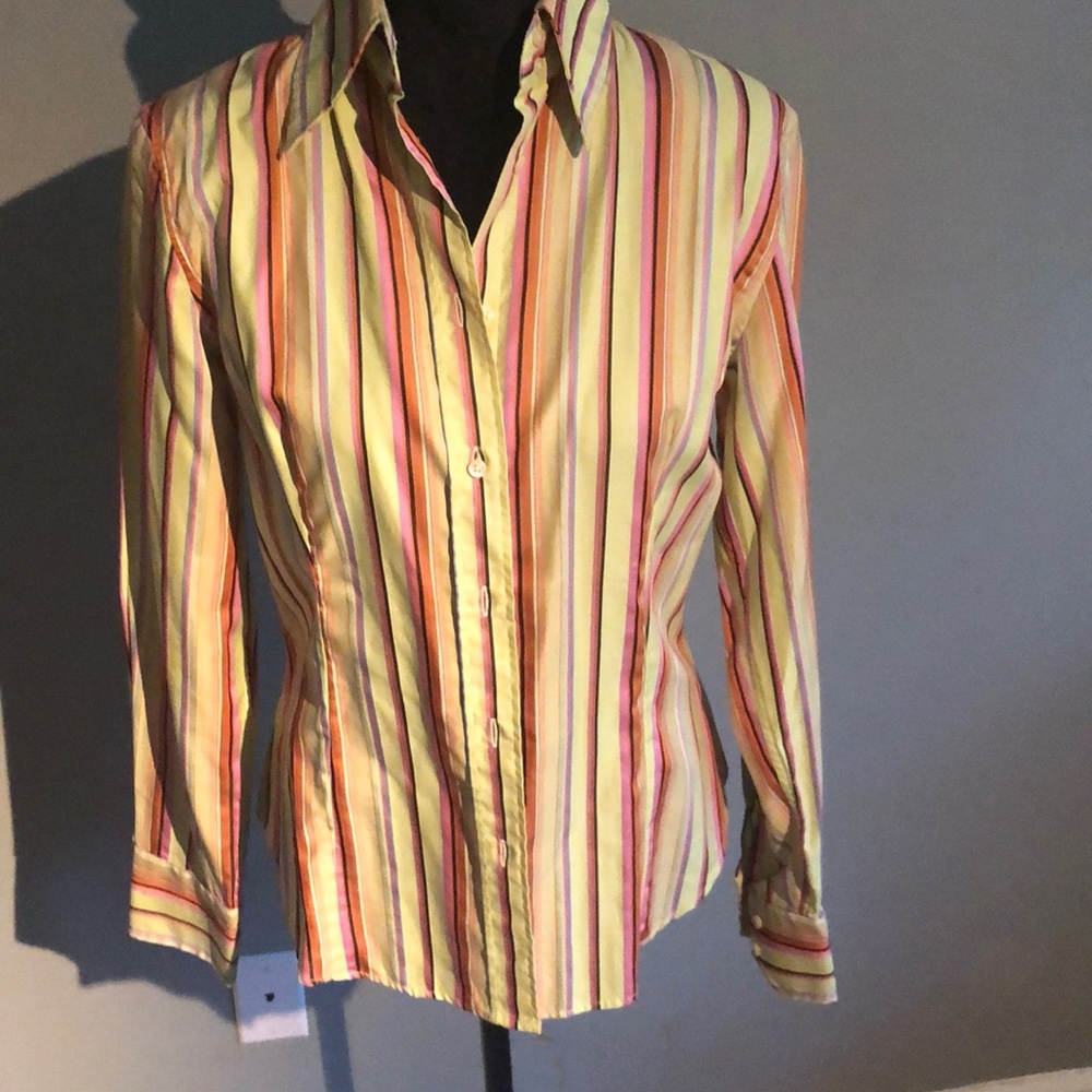 Etro Italian Button down blouse size 46